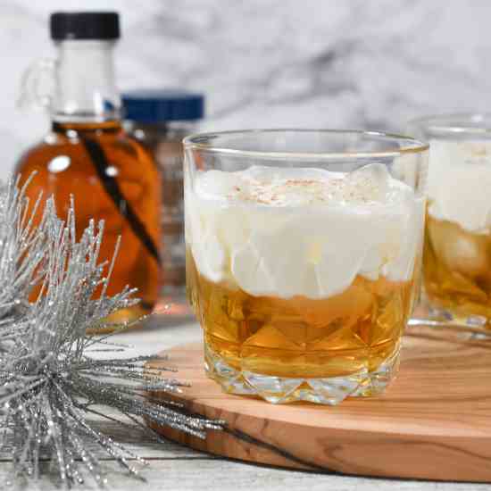 Maple Beam and Cream Cocktail