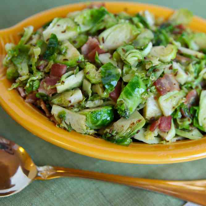 Stir-fried Brussel Sprouts