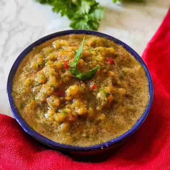 Coriander Tomato Chutney