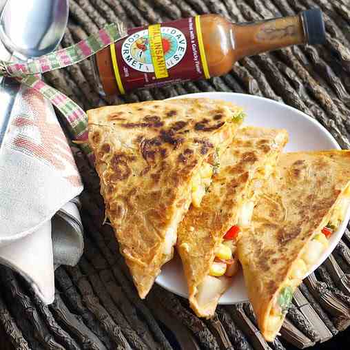 Fresh 'n' Spicy Super Healthy Quesadillas