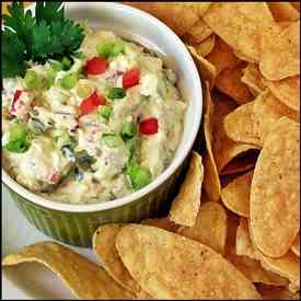 Guacamole with Bleu Cheese