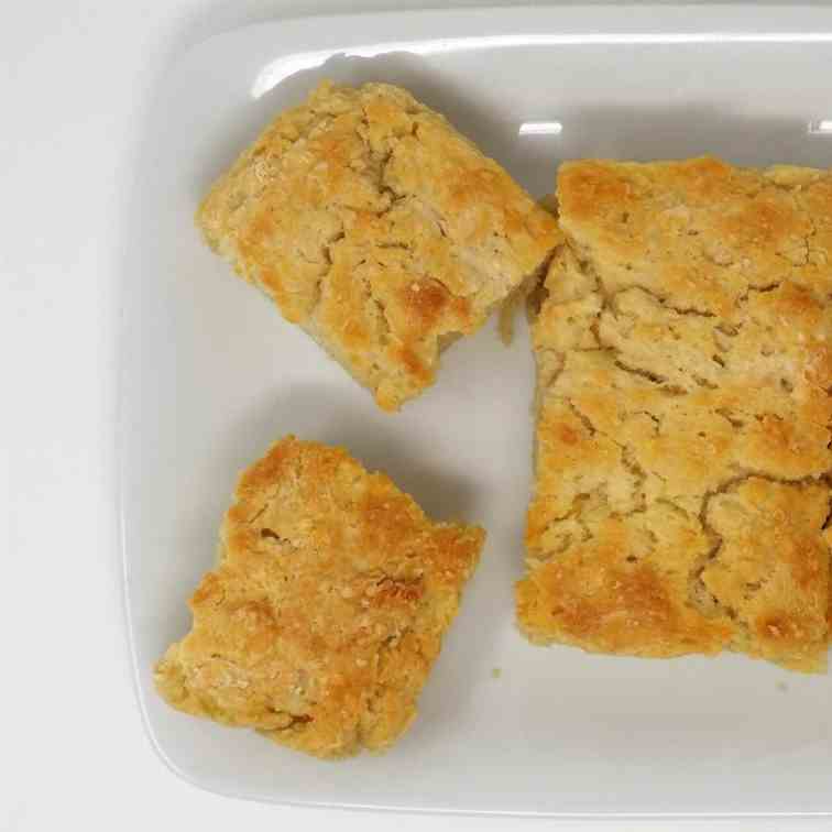 Pat-in-the-Pan Loaf Biscuits