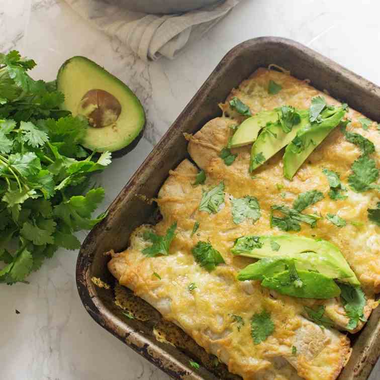 Easy Chipotle Chilli Beef Enchiladas