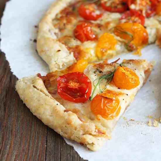 Tomato Fennel Tart