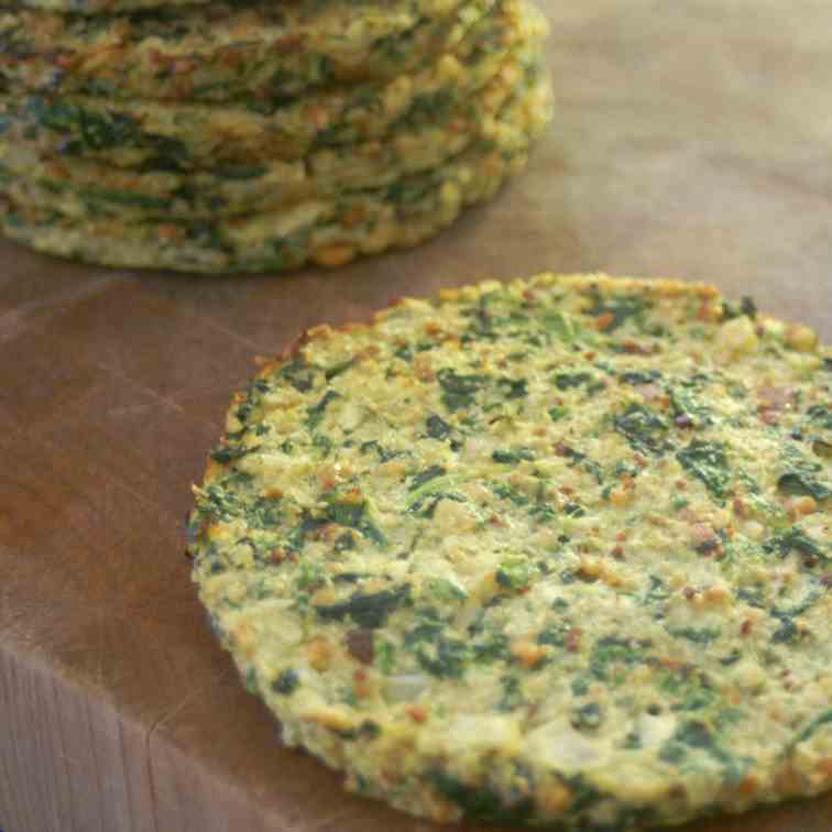 Paleo Cauliflower and Spinach Breads