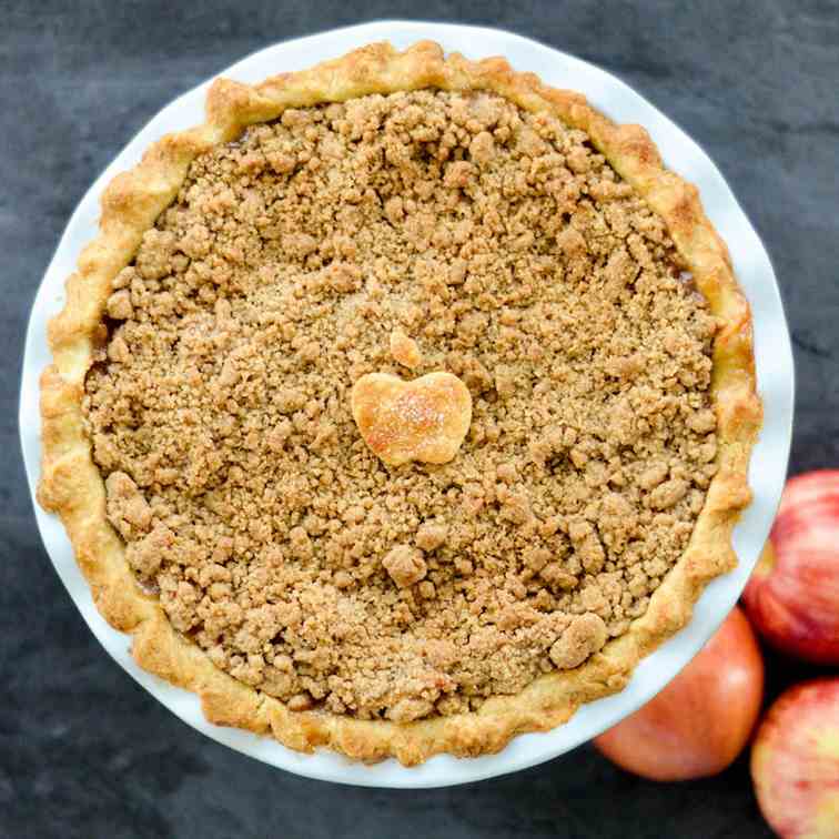 Apple Crumble Pie