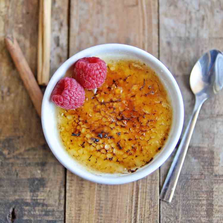 Homemade Spanish Crema Catalana