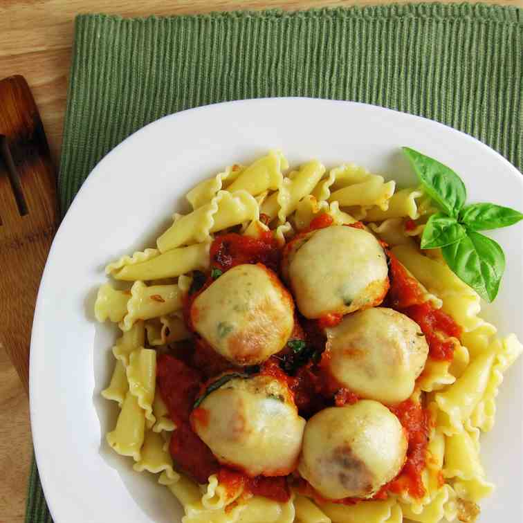 Cheese Chicken Meatballs