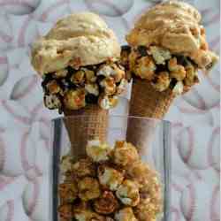 Cracker Jack & Dulce de Leche Ice Cream