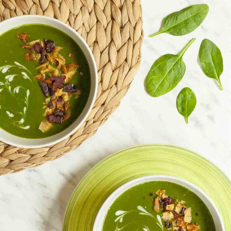 Cream of Spinach Soup