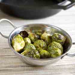 Honey Dijon Roasted Brussels Sprout