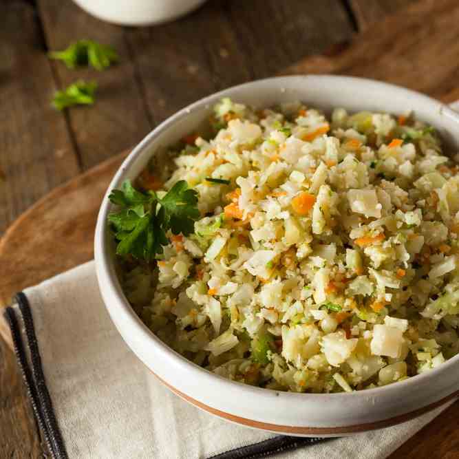 Whole30 Slow Cooked Pilau Cauliflower Rice