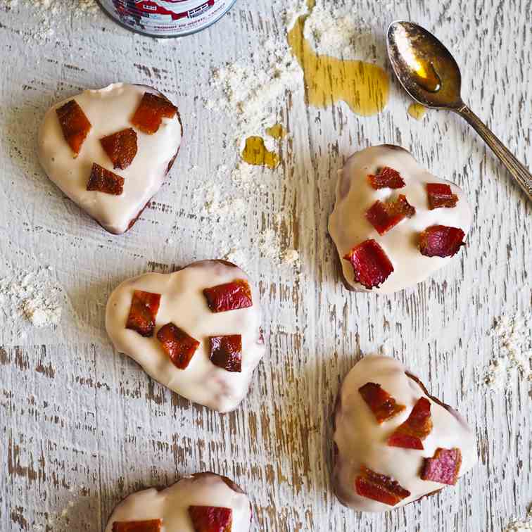 Bacon Maple Whisky Donuts