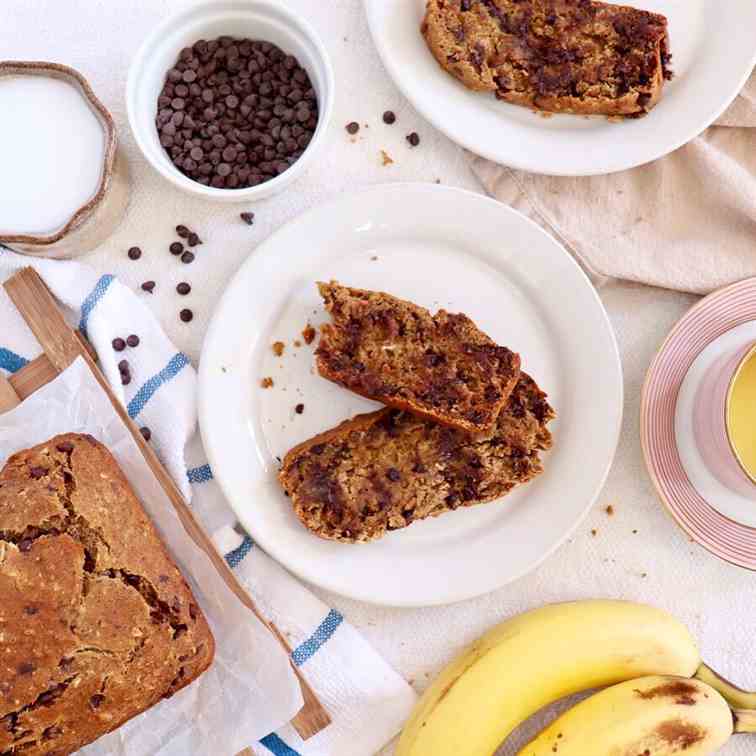 Vegan Gluten Free Banana Bread 