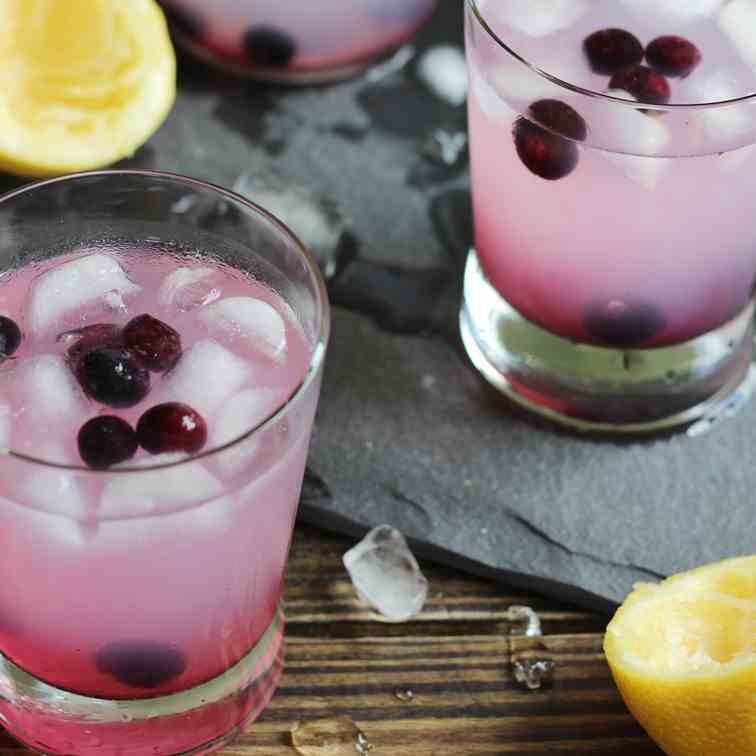 -Skinny- Blueberry Lemonade Cocktail