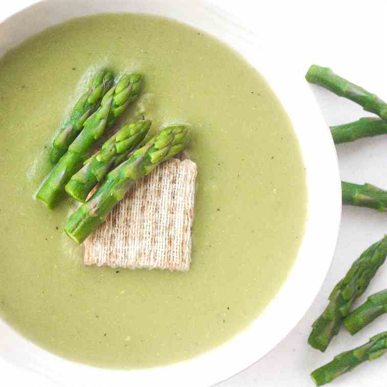 Creamless Cream of Asparagus Soup