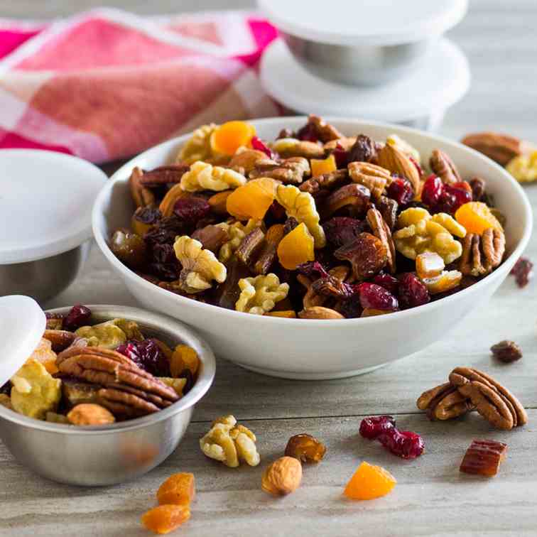 Trail Mix with Fruit and Nuts