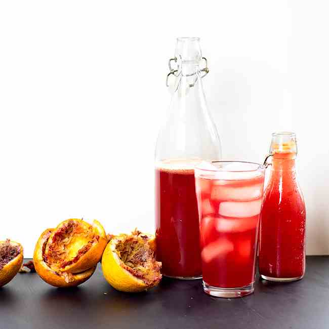 Healthy Blood Orange Soda