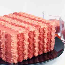 Fish scale cake