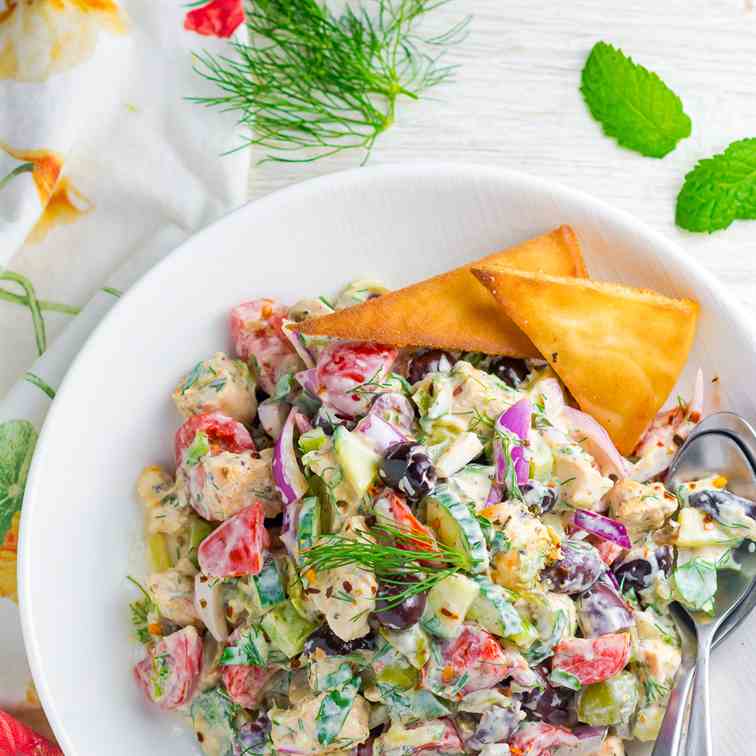 Tzatziki Chicken Salad