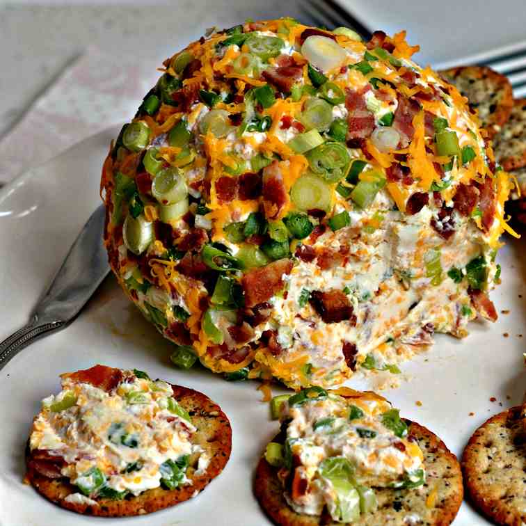 Jalapeno Popper Cheese Ball Recipe