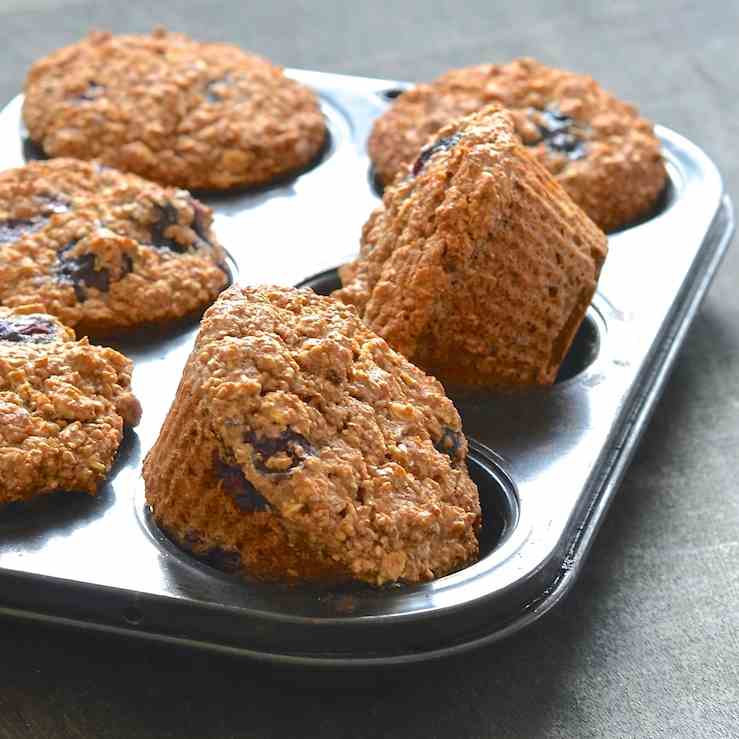 Blueberry Bran Muffins 