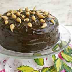 Chocolate caramel Cake