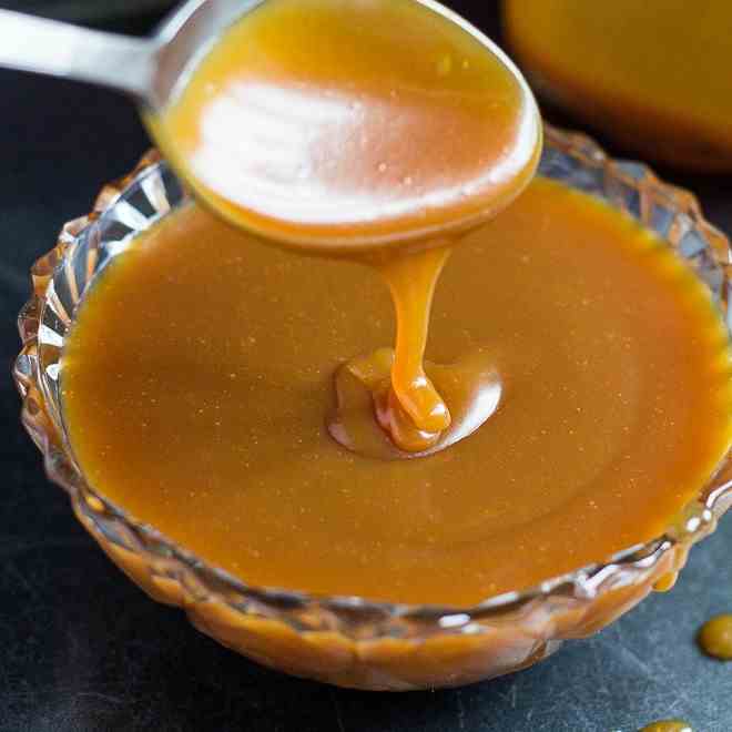 Homemade Salted Caramel Sauce