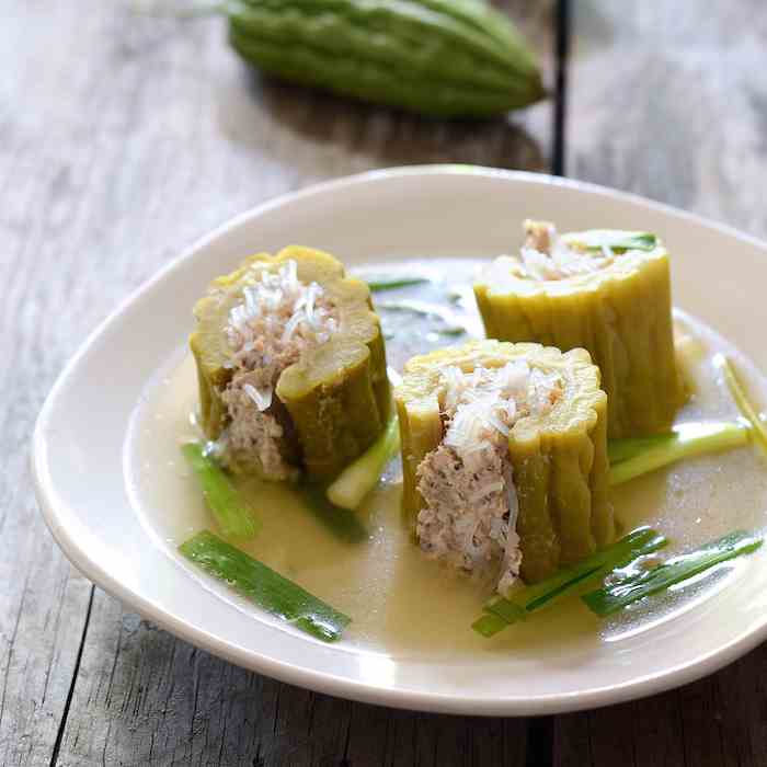 Vietnamese Stuffed Bitter Melon Soup