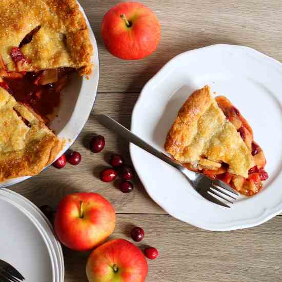 Cranberry Apple Pie