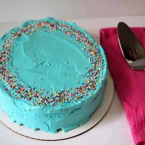 Homemade Funfetti Cake