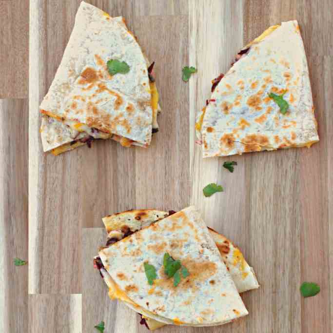 Hibiscus Quesadillas