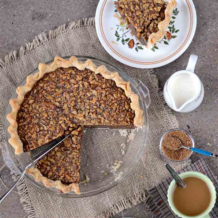 Maple Walnut Pie