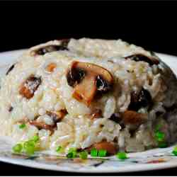 Brown Rice Mushroom Pilaf