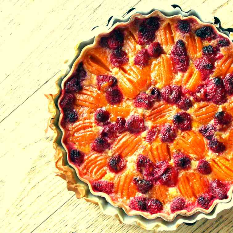Apricot Raspberry Pie