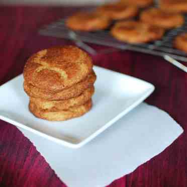 Browned Butter Snickerdoodles