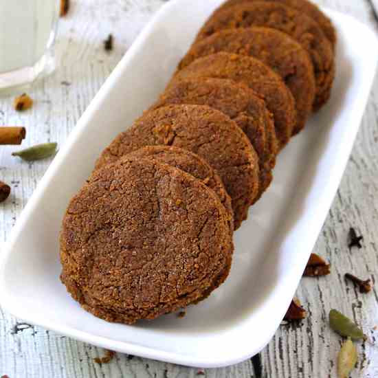 Gluten Free Spiced Pecan Cookies