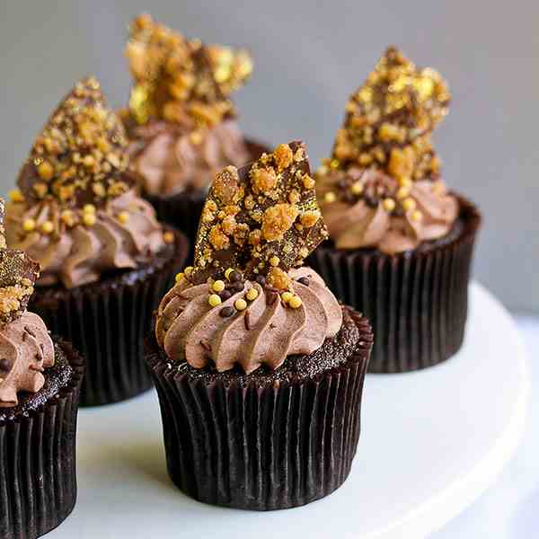 Chocolate Cheesecake Cupcakes