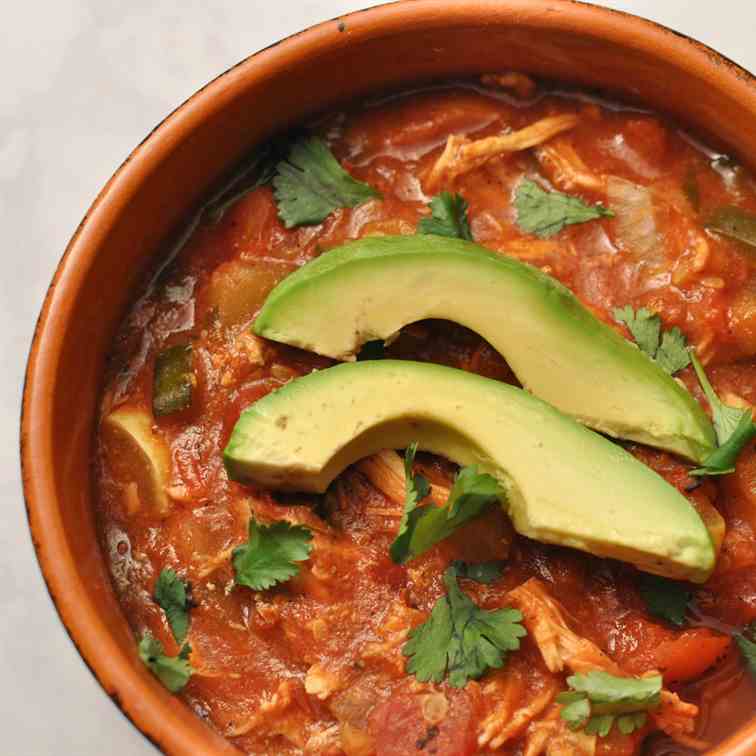 Slow Cooker Mexican Chicken Stew