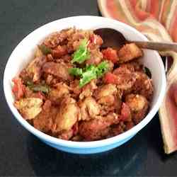 Bread and Tomato Upma