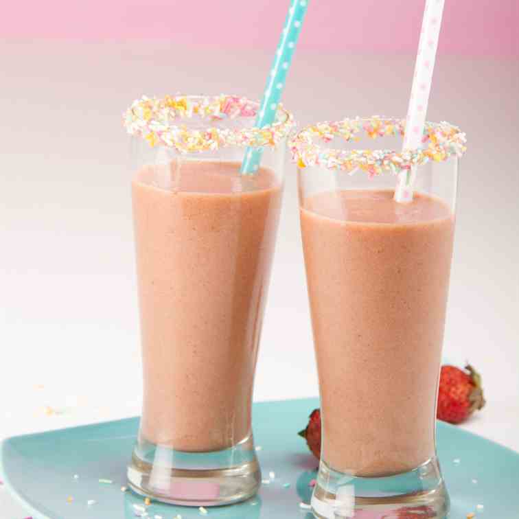 Strawberry Coffee Smoothie