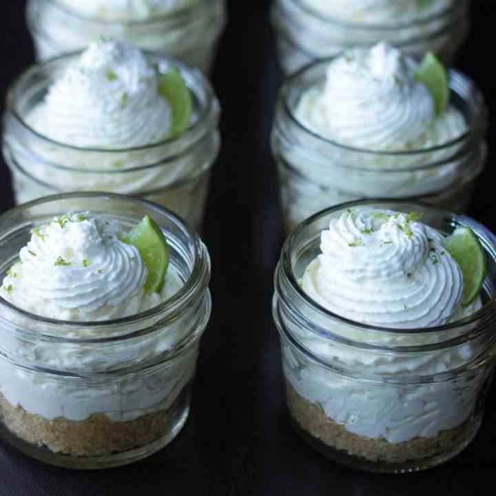 No Bake Key Lime Cheesecake