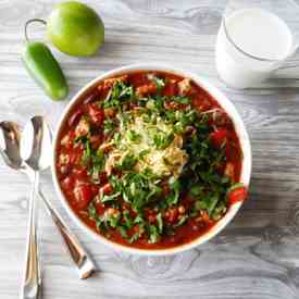 Low-Fat Turkey Chipotle Chili