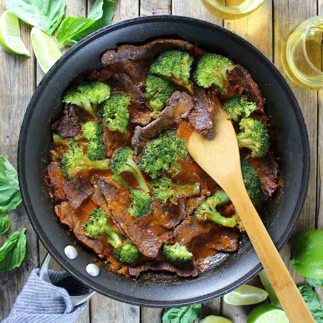 Thai Beef With Broccoli