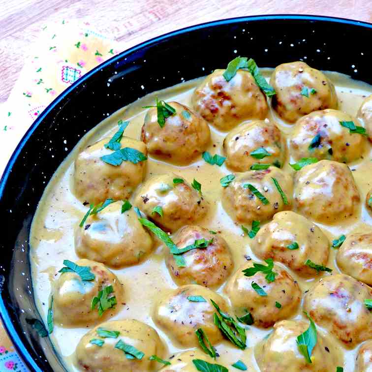 60 kcal Swedish Meatballs