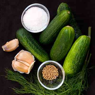 Crunchy Dill Pickles