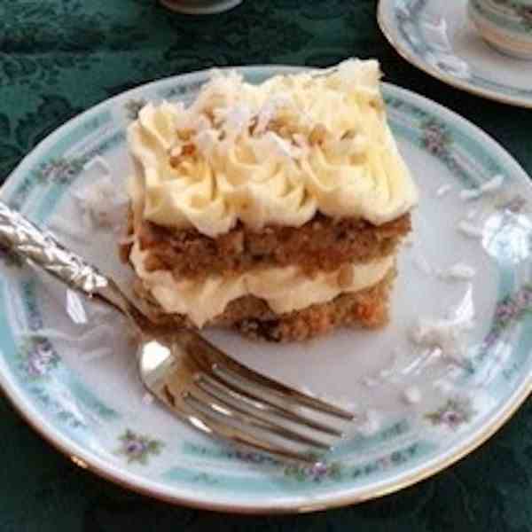 Incredibly Moist Carrot Cake