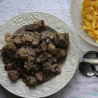 Crockpot Beef Stroganoff