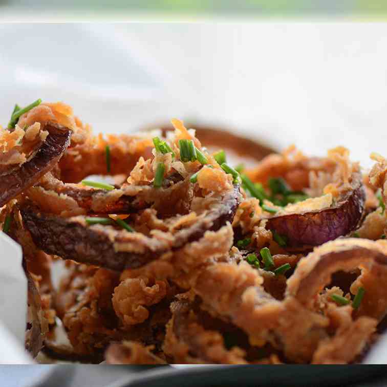 Caramelised Deep Fried Onion Rings