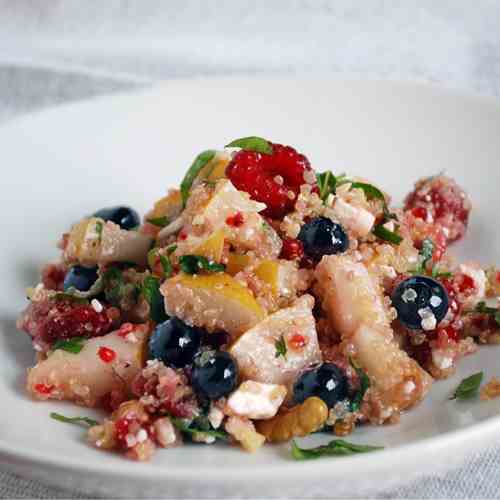 Tangy Quinoa Fruit Salad